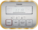 Nồi cơm điện Toshiba RC-18NMF(WT)VN với bảng điều khiển tự động 