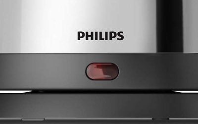 Bình đun nước Philips HD9306 có chức năng tự động ngắt điện khi nước đã được đun sôi