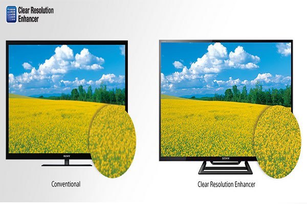 Hình ảnh rõ nét, tự nhiên với TV LCD SONY KDL-48R550C