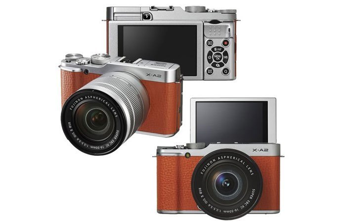 Bộ FUJIFILM X-A2 + 16-50mm NÂU chính hãng nguyên seal 10tr...