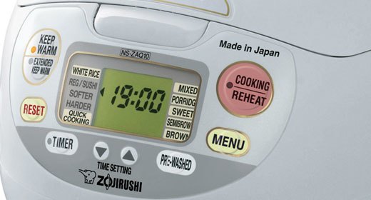 Nồi cơm điện Zojirushi NS-ZAQ10-WZ đa chức năng nấu nhiều loại