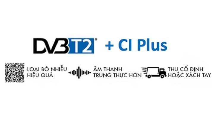 Tivi Led Sharp LC-32LE265X được thiết kế với bộ kỹ thuật số DVB-T2