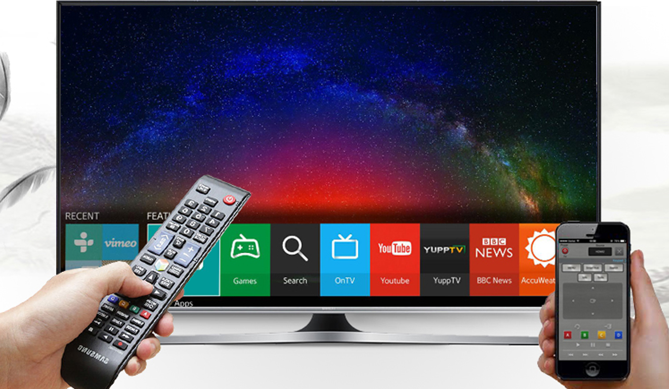 Smart tivi LED Samsung UA48J5520 siêu mỏng