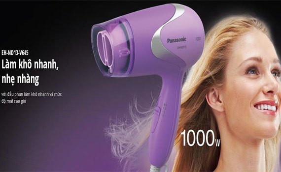 Máy sấy tóc Panasonic EH-ND13-V645 có chất lượng bền bỉ