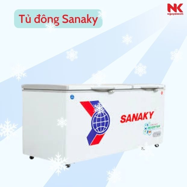 tủ đông Sanaky