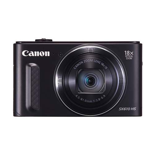 Máy ảnh Canon Powershot SX610 HS với màu đen tinh tế