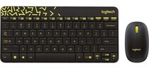 Bộ bàn phím chuột vi tính Logitech MK240 mặt chính diện