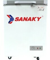 Tủ đông Sanaky 100 lít VH-1599HYKD mặt chính diện