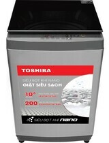 Máy giặt Toshiba Inverter 12 kg AW-DUK1300KV(SG) mặt chính diện