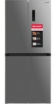 Tủ lạnh Sharp Inverter 362 lít SJ-FX420V-SL mặt chính diện