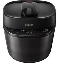 Nồi áp suất điện Philips 5.0 lít HD2151/66 mặt chính diện