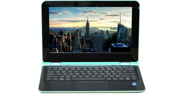 Laptop HP Pavilion X360 xanh lá Intel Core M tại Nguyễn Kim