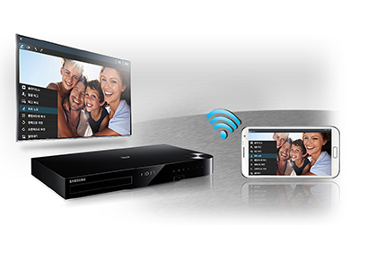 Dàn âm thanh giải trí Samsung HT-H5530HK/XV còn cho phép bạn chuyển hình ảnh, video, ngay cả chơi game có thiết bị điều khiển bằng tay