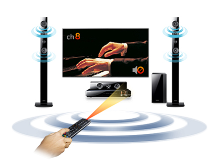 Dàn âm thanh giải trí Samsung HT-H5530HK/XV nghe được những âm thanh cực chất hoàn hảo