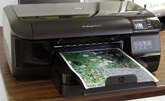 Máy in phun HP Officejet Pro 8100 với thiết kế hiện đại