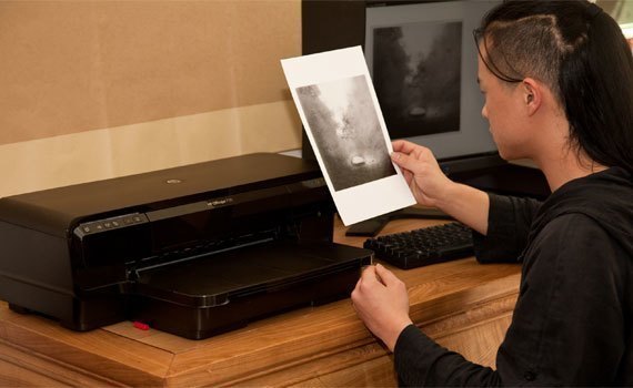 Máy in phun HP Officejet 7110 có độ phân giải cao