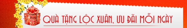 Qu&agrave; tặng lộc xu&acirc;n, ưu đ&atilde;i mỗi ng&agrave;y