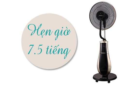 Quạt phun sương Kangaroo KG58S c&oacute; chức năng hẹn giờ