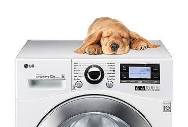 Máy giặt LG DWD-16600 êm ái khi vận hành