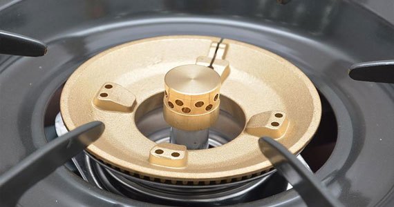 Bếp gas Rinnai RV-970(ST) có đầu hâm tiện lợi