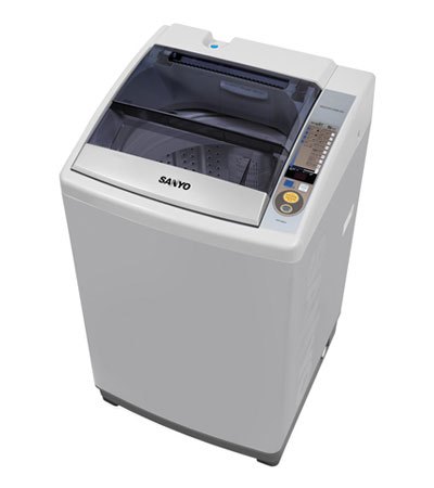 Mua m&aacute;y giặt loại n&agrave;o tốt. M&aacute;y giặt Sanyo ASW-S80ZT(S) 8 kg