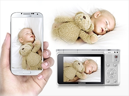 Giúp trông chừng bé con của bạn mọi lúc với máy ảnh KTS Samsung EV-NXF1ZZB1IVN