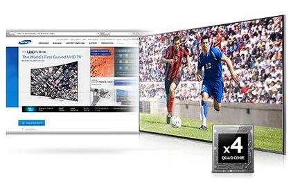 Mua tivi LED Samsung UA55JS8000 trả góp miễn lãi suất