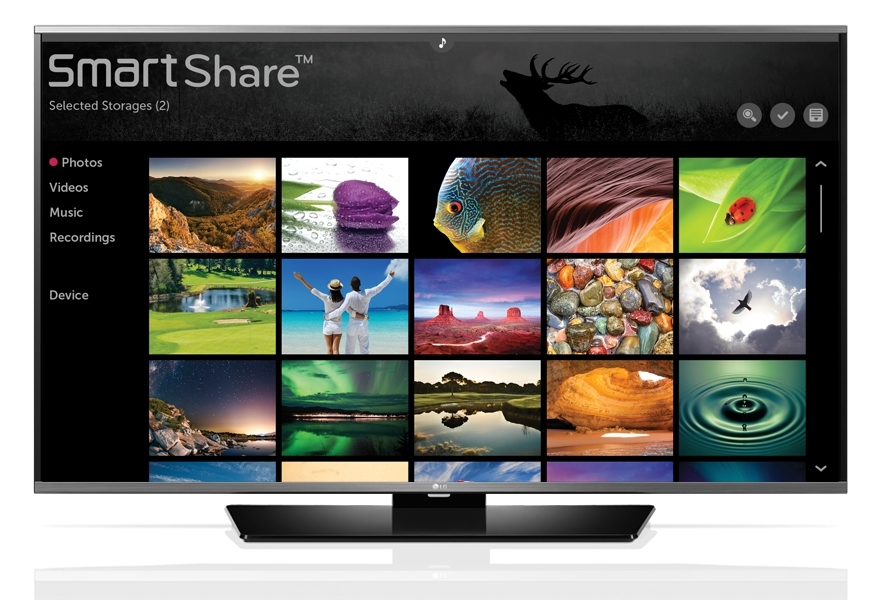 Smart TV LG LF630T với m&agrave;n h&igrave;nh full HD sắc n&eacute;t