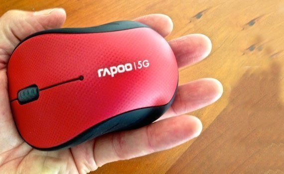 Chuột kh&ocirc;ng d&acirc;y Rapoo 3000P kiểu d&aacute;ng chuy&ecirc;n nghiệp, tinh tế