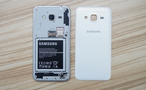 Điện thoại Samsung Galaxy J3 hỗ trợ thẻ nhớ ngoài