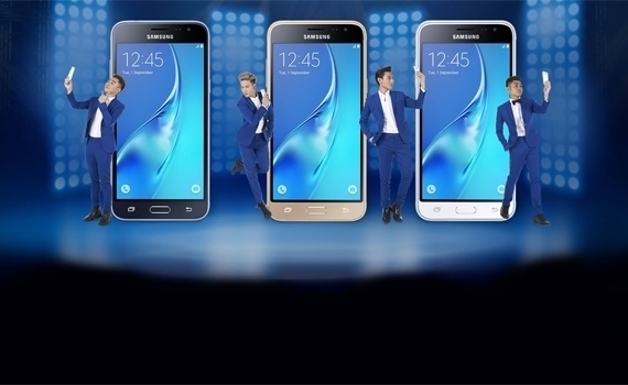 Điện thoại Samsung Galaxy J3 với thiết kế trang nhã