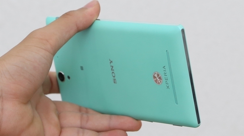 Điện thoại Sony Xperia C3 với kiểu d&aacute;ng mỏng, hiện đại