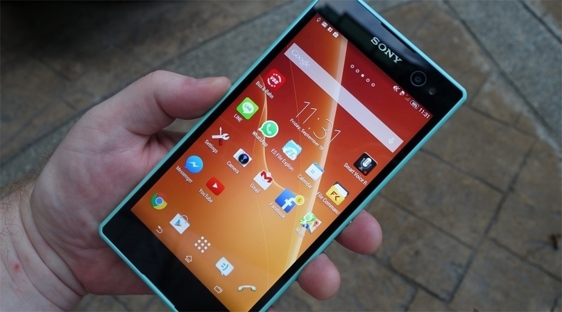 Điện thoại Sony Xperia C3 m&agrave;n h&igrave;nh 5.5 inches HD