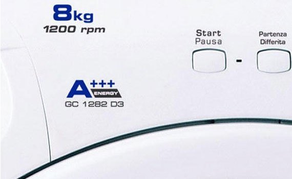 Máy giặt loại nào tốt? Máy giặt Candy GC1282D3/1-S 8 kg
