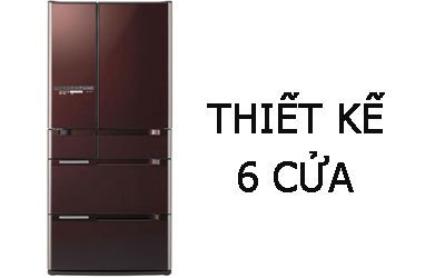 Tủ lạnh Hitachi R-C6800S 707 lít nâu giá tốt tại nguyenkim.com