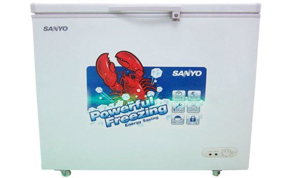 Tủ đông Sanyo SF-C21K(W) 208 lít giá tốt tại Nguyễn Kim