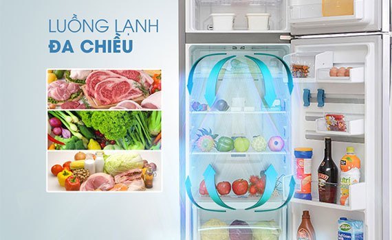 Công nghệ làm lạnh trải khắp tủ lạnh Electrolux ETB3500PE-RVN