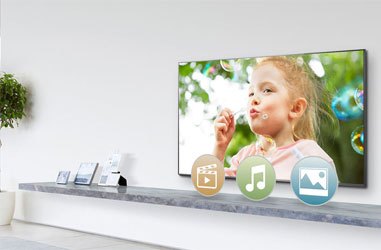 Tivi LED Panasonic TH-40CS620V c&oacute; thiết kế mỏng