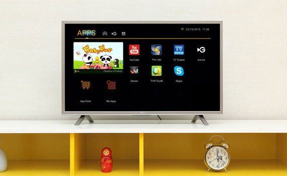 Tivi th&ocirc;ng minh TCL L40S4700 chạy hệ điều h&agrave;nh Android
