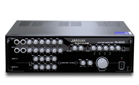 Amply Jarguar Suhyoung PA-604D thiết kê lớp vỏ thép không gỉ