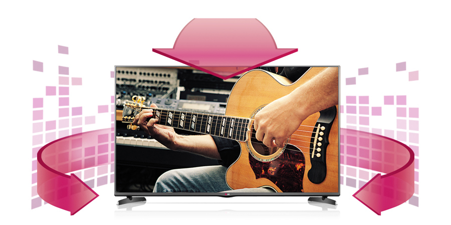 TV Led LG 47LB650T cho &acirc;m thanh sống động