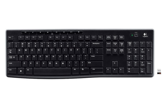 B&agrave;n ph&iacute;m Logitech K270 đầy đủ c&aacute;c ph&iacute;m chức năng