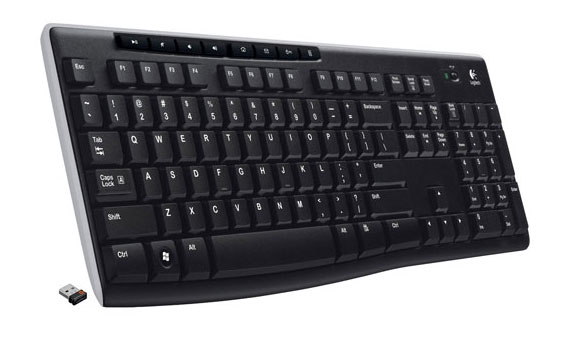 B&agrave;n ph&iacute;m Logitech K270 thiết kế mỏng nhẹ