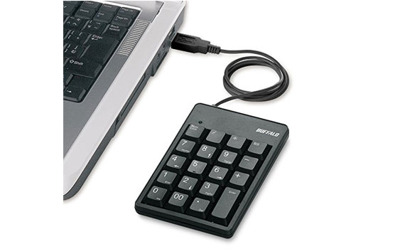 B&agrave;n ph&iacute;m số IBuffalo BSTKH02BK gi&uacute;p bạn thao t&aacute;c dễ d&agrave;ng