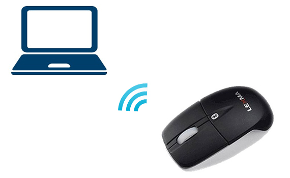 Chuột m&aacute;y t&iacute;nh Lexma B200 khoảng c&aacute;ch hoạt động xa 10m kh&ocirc;ng nhiễu s&oacute;ng