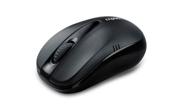 Chuột vi t&iacute;nh 5GHZ RAPOO 1070P BLACK k&iacute;ch thuớc nhỏ gọn dễ mang đi