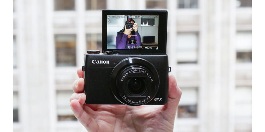 M&aacute;y ảnh Canon PowerShot G7 X c&oacute; m&agrave;n h&igrave;nh LCD linh họat