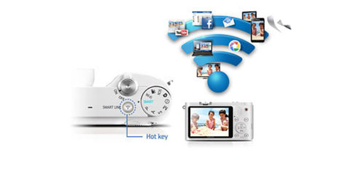 Máy ảnh SAMSUNG EV-NX1000BFWVN - Chia sẻ niềm vui, kết nối yêu thương