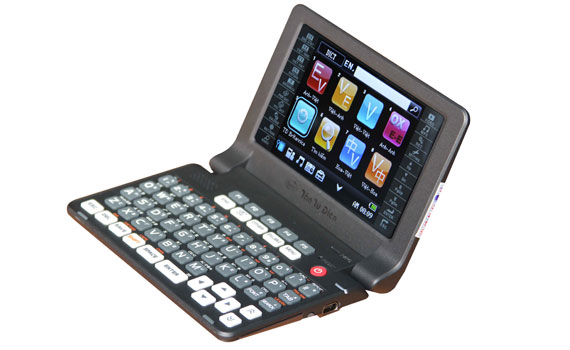 Máy tân từ điển EVFCJGK-355PRO hỗ trợ thẻ SD 32GB