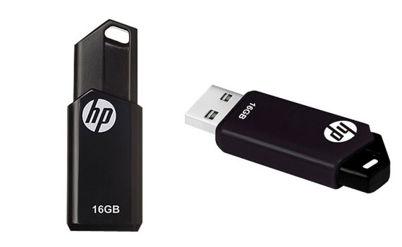 Dung lượng bộ nhớ ổ cứng di động HP V150W 16GB lưu nhiều dữ liệu